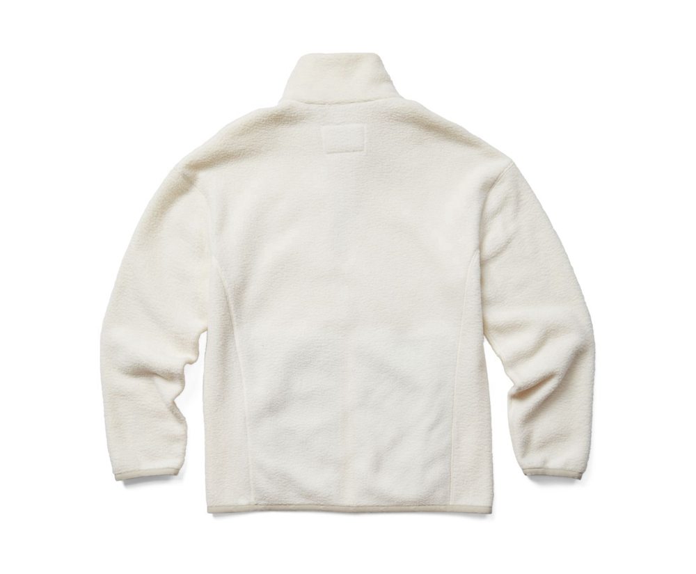 Merrell Jakker Dame - Sherpa W/Snaps And Overlays Full Zip - Hvide - RES064792